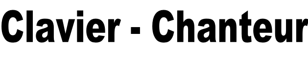 Clavier - Chanteur
